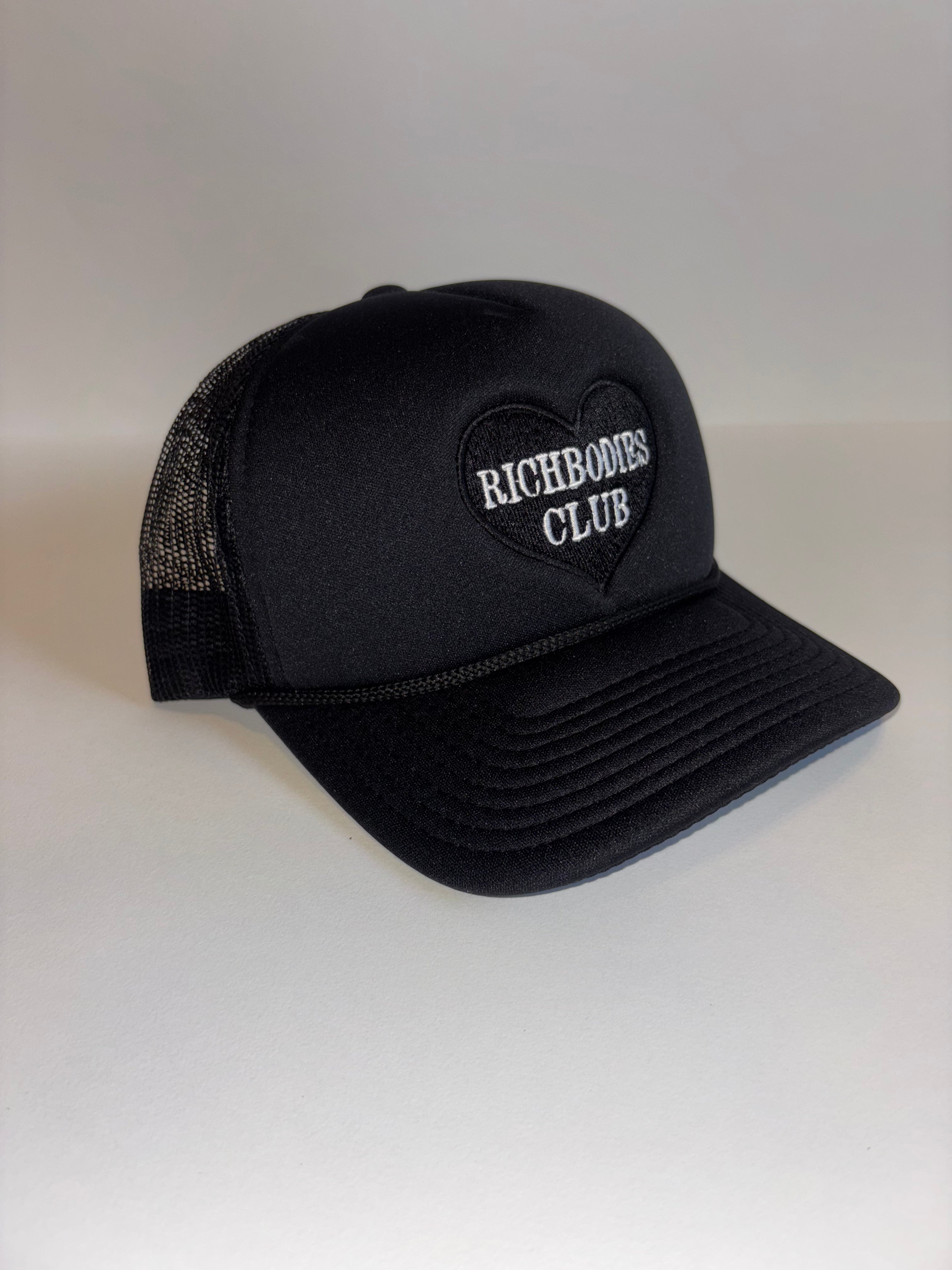 BLACK AND WHITE RICHBODIESCLUB LOVE TRUCKER
