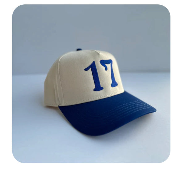 LUCKY 17 BASEBALL CAP